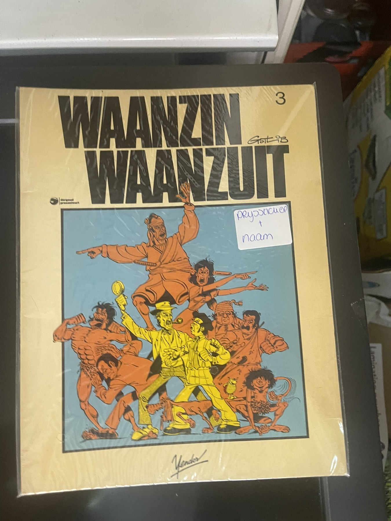 Cover van Waanzin waanzuit 3