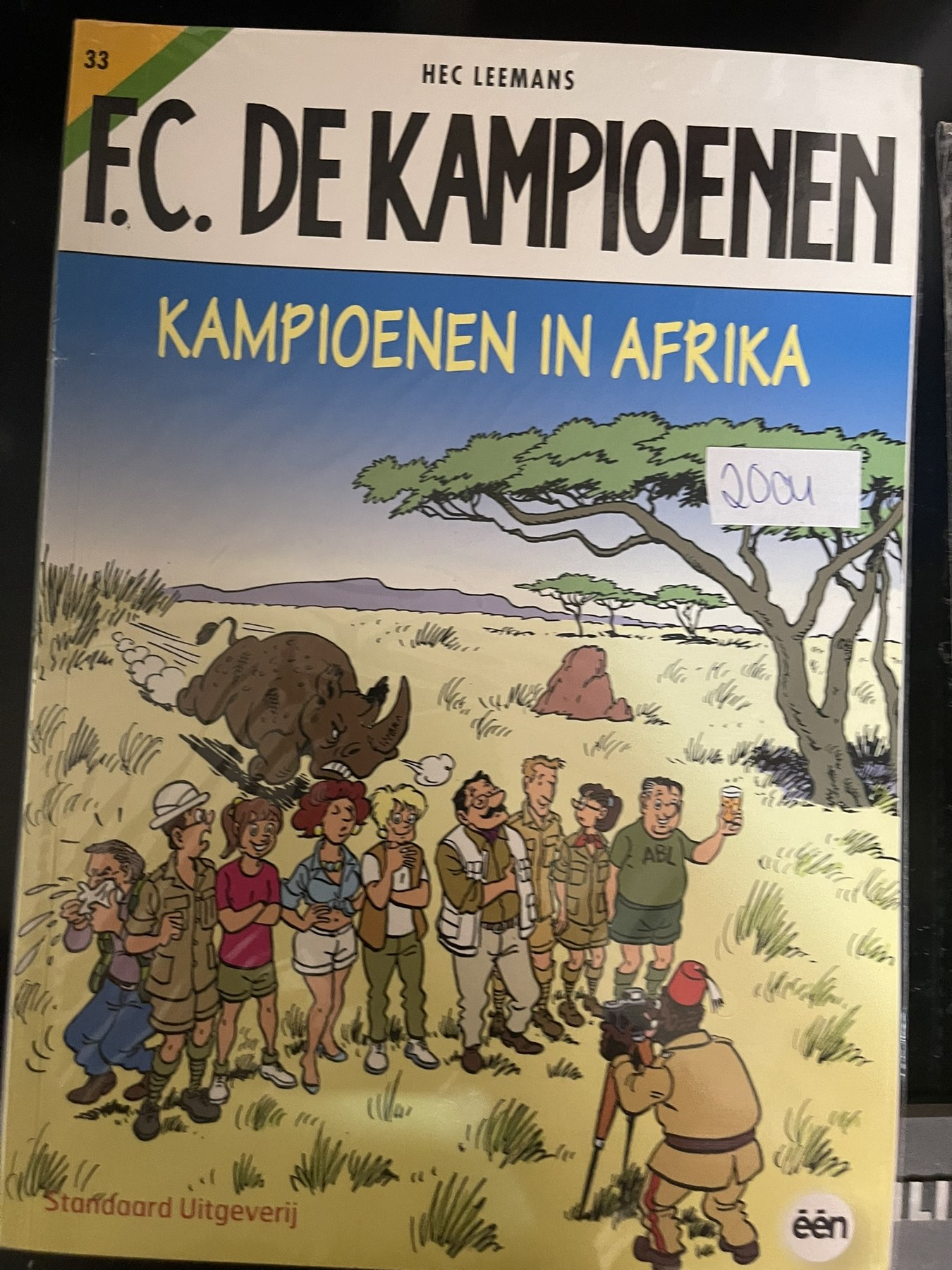 Cover van Kampioenen in Afrika
