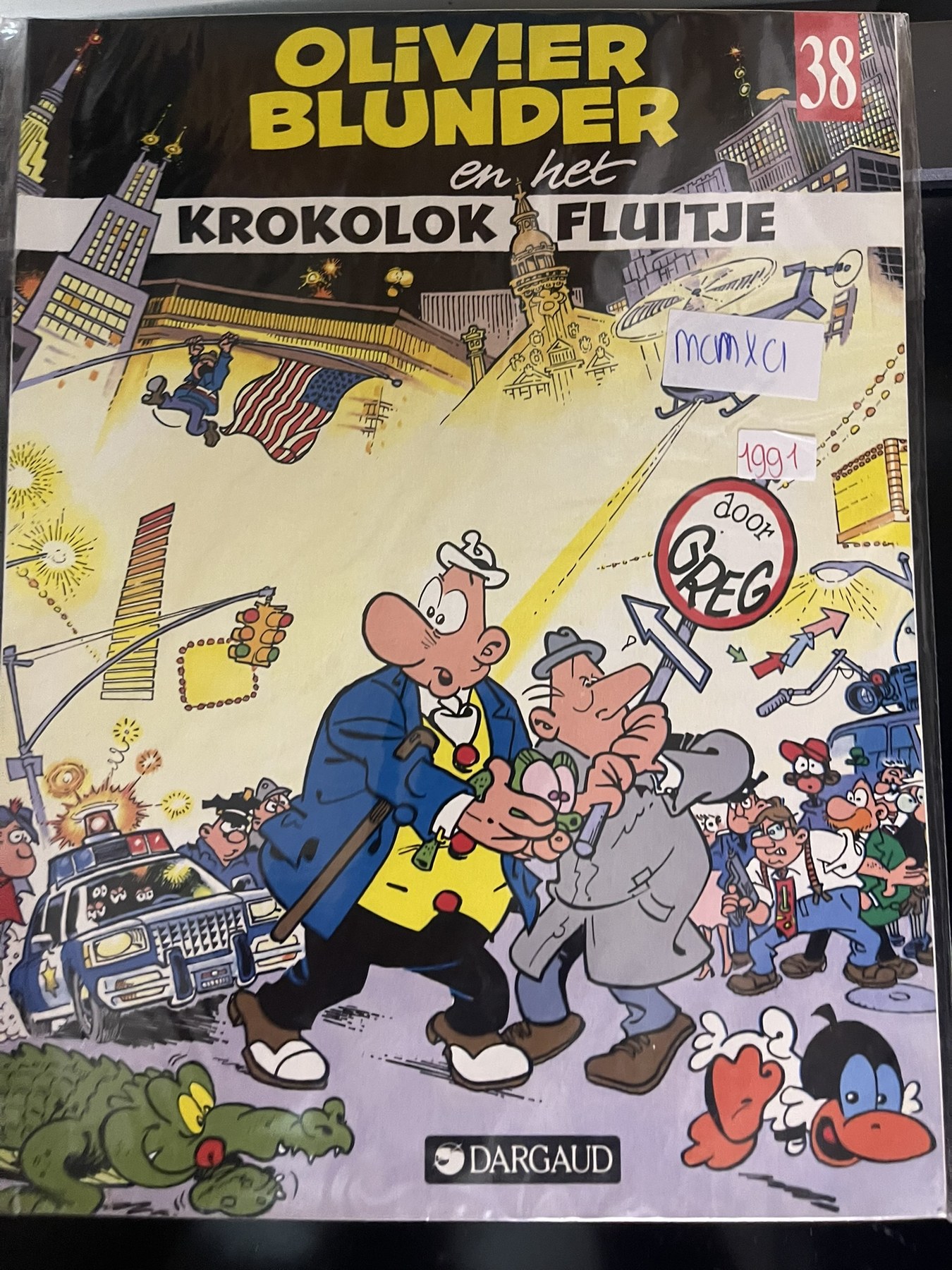 Cover van Olivier Blunder en het krokolokfluitje