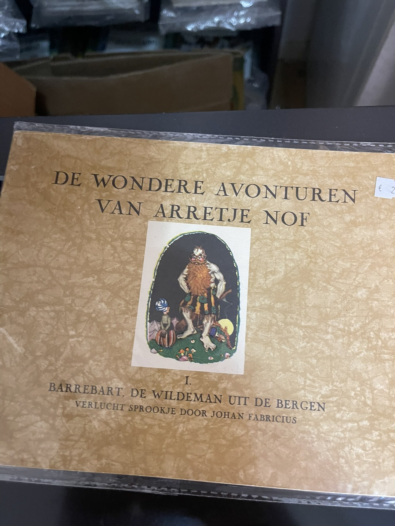 Cover van De wondere avonturen van Arretje Nof+Arretje Nof