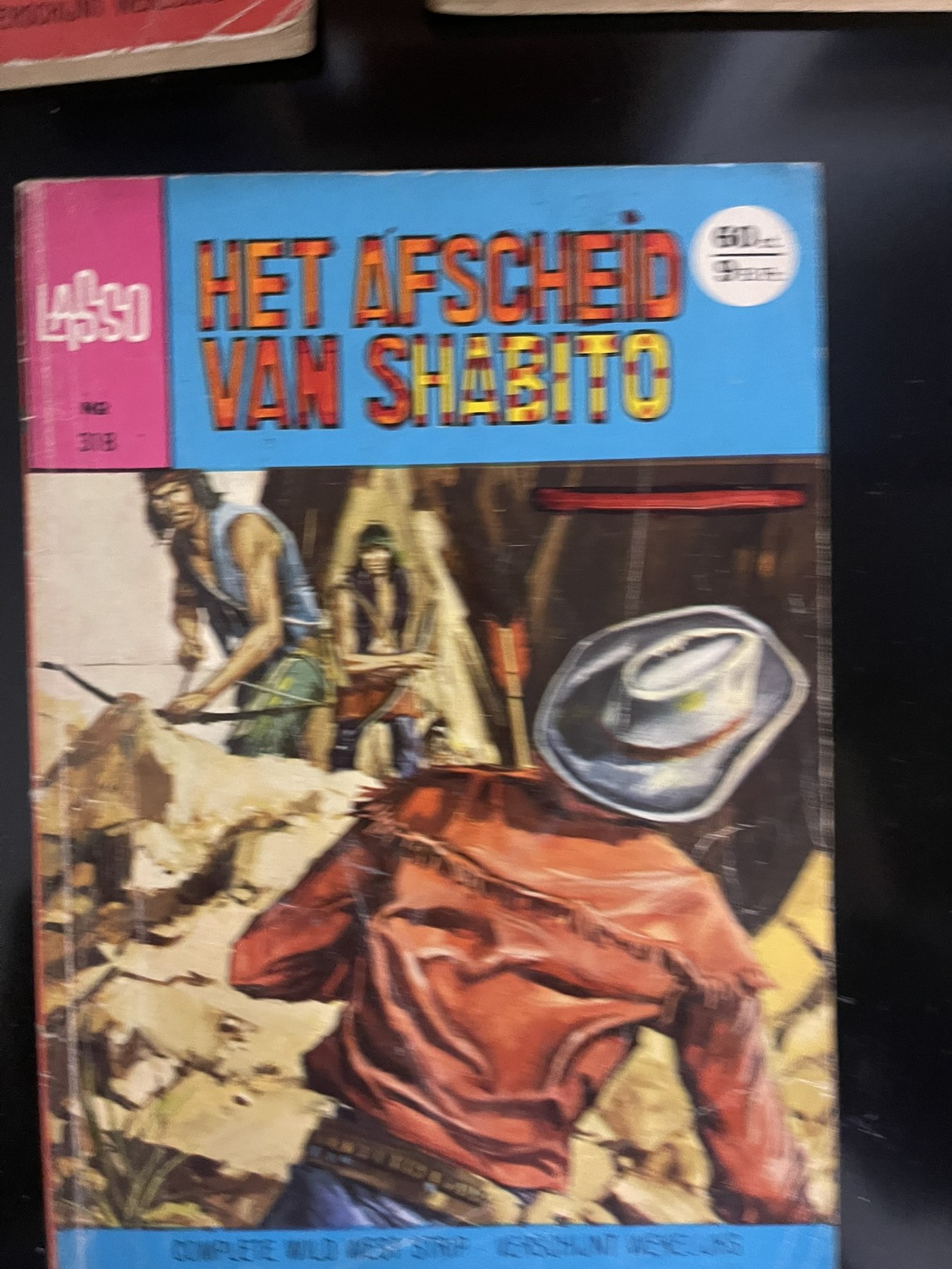 Cover van Het afscheid van Shabito