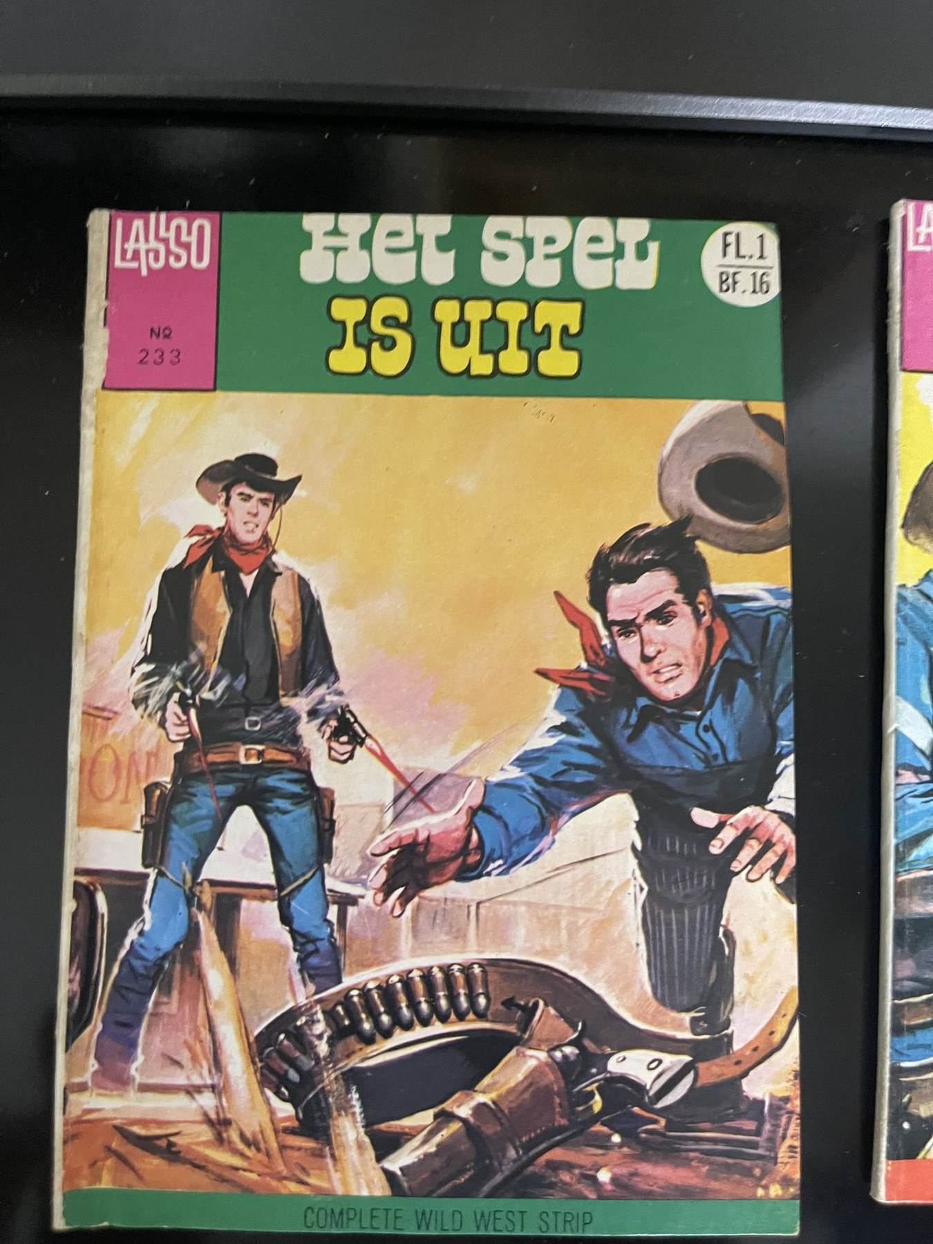 Cover van Het spel is uit