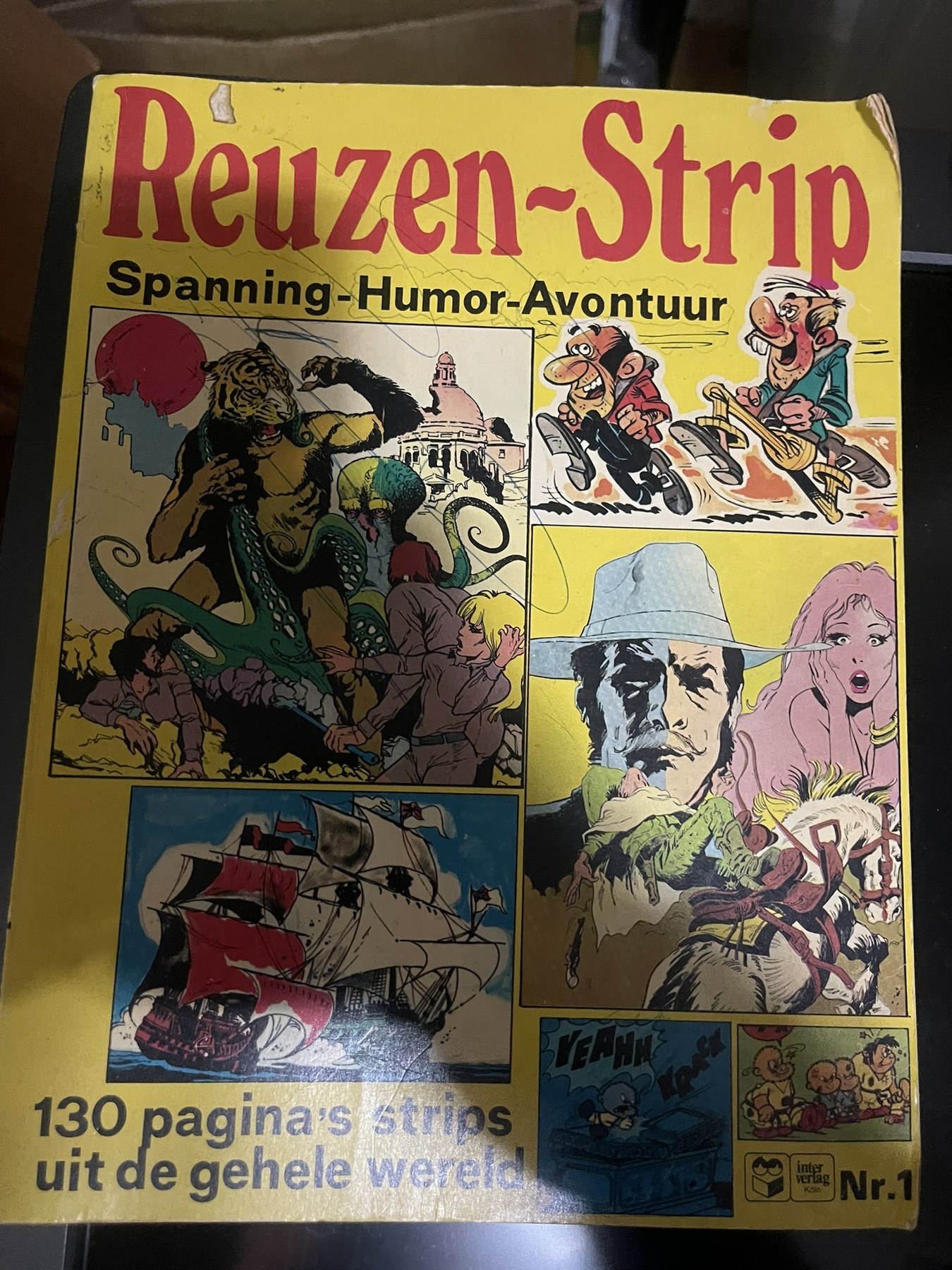 Cover van Reuzen-strip 1