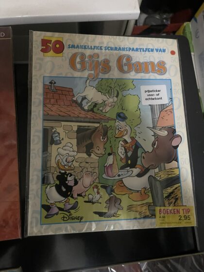 Cover van 50 Smakelijke schranspartijen van Gijs Gans