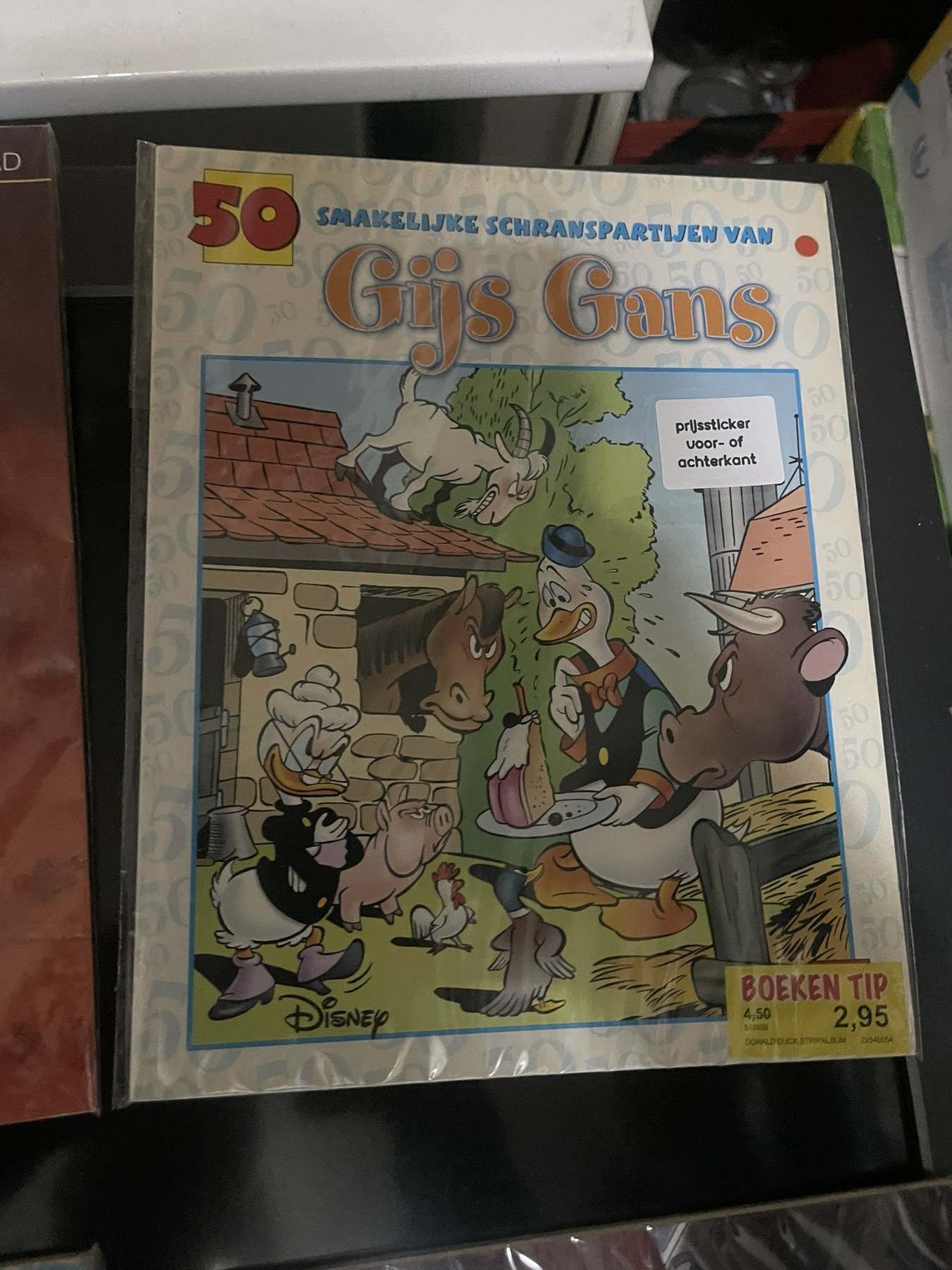Cover van 50 Smakelijke schranspartijen van Gijs Gans