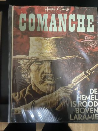 Cover van De hemel is rood boven Laramie