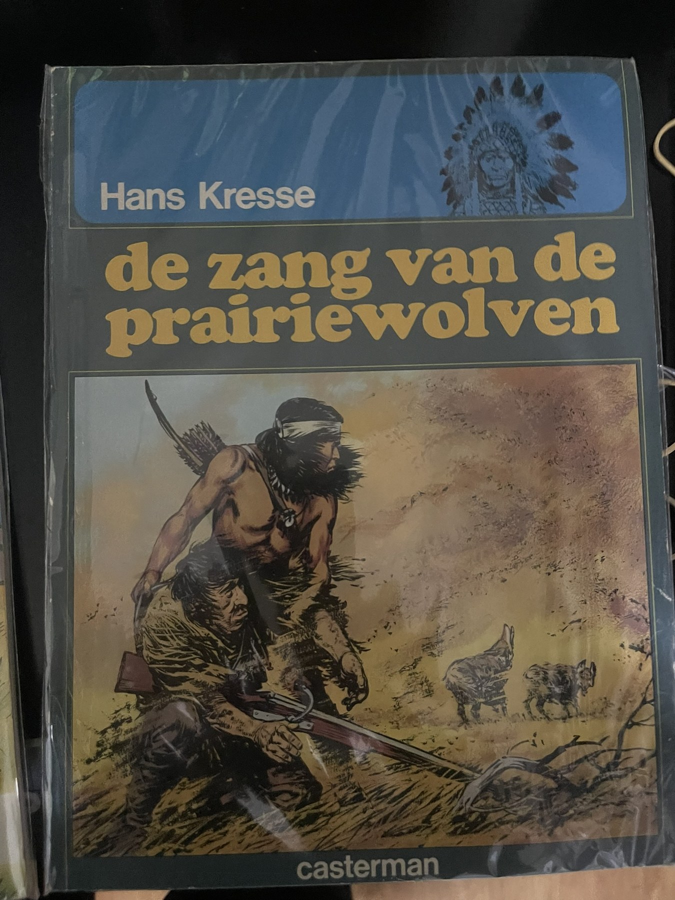 Cover van De zang van de prairiewolven