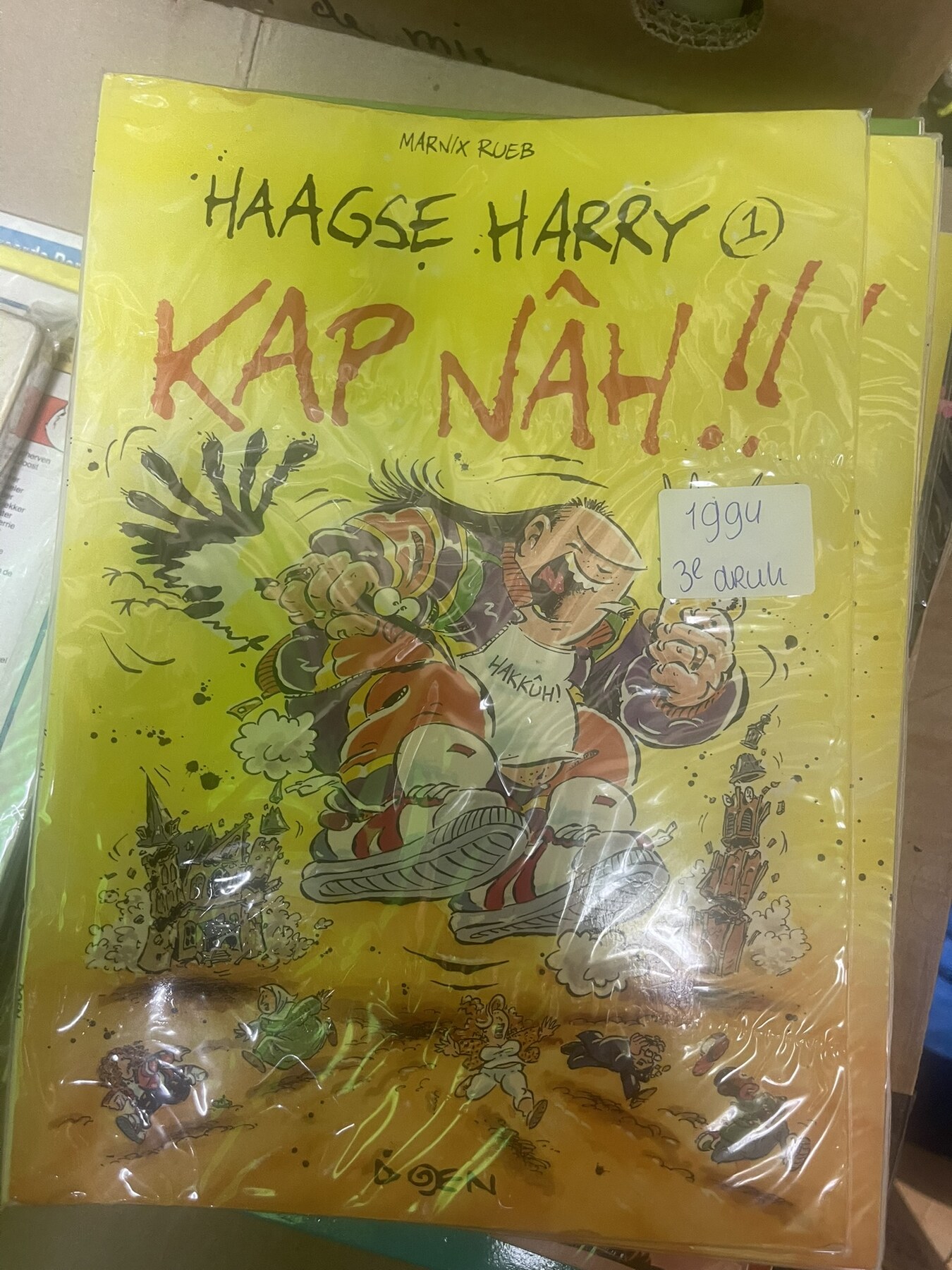 Haagse Harry 1 – Kap nâh!! - voorzijde