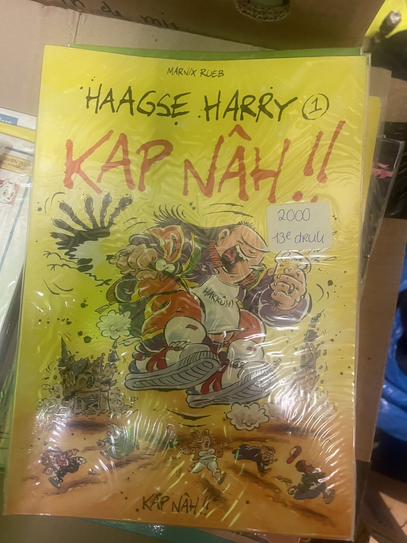 Haagse Harry 1 – Kap nâh!! - voorzijde