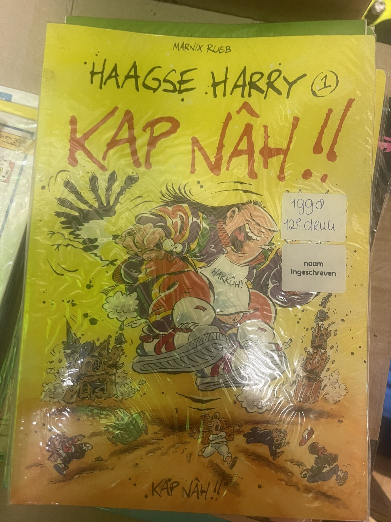 Haagse Harry 1 – Kap nâh!! - voorzijde