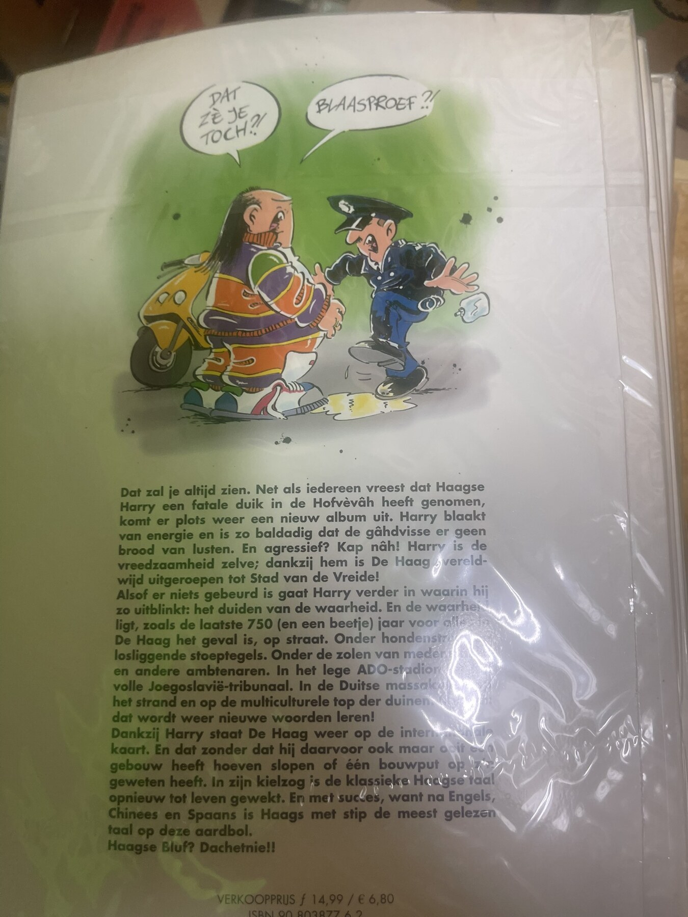Haagse Harry 3 – Dachetnie!! - achterzijde