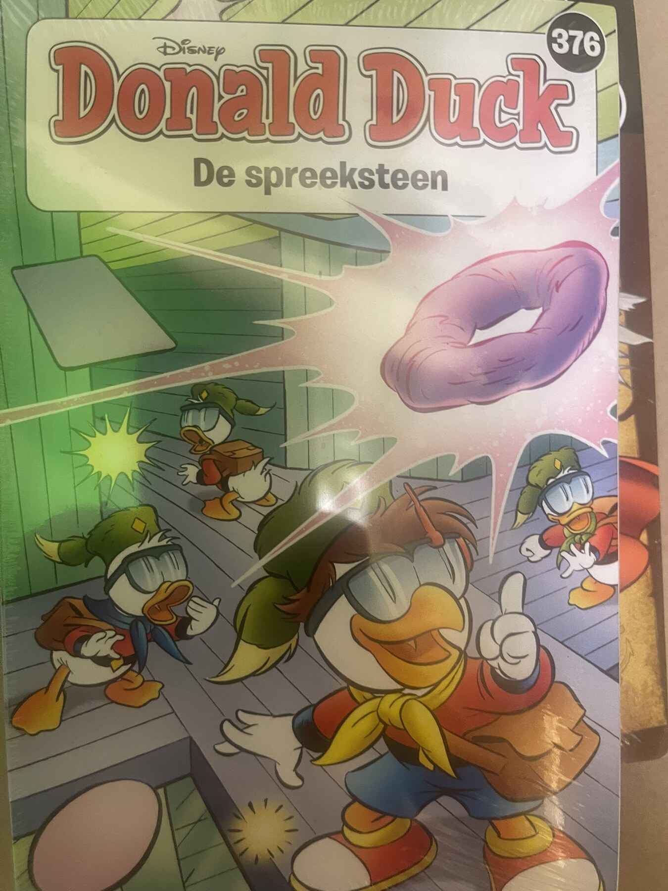Donald Duck pocket 376 – De spreeksteen - voorzijde