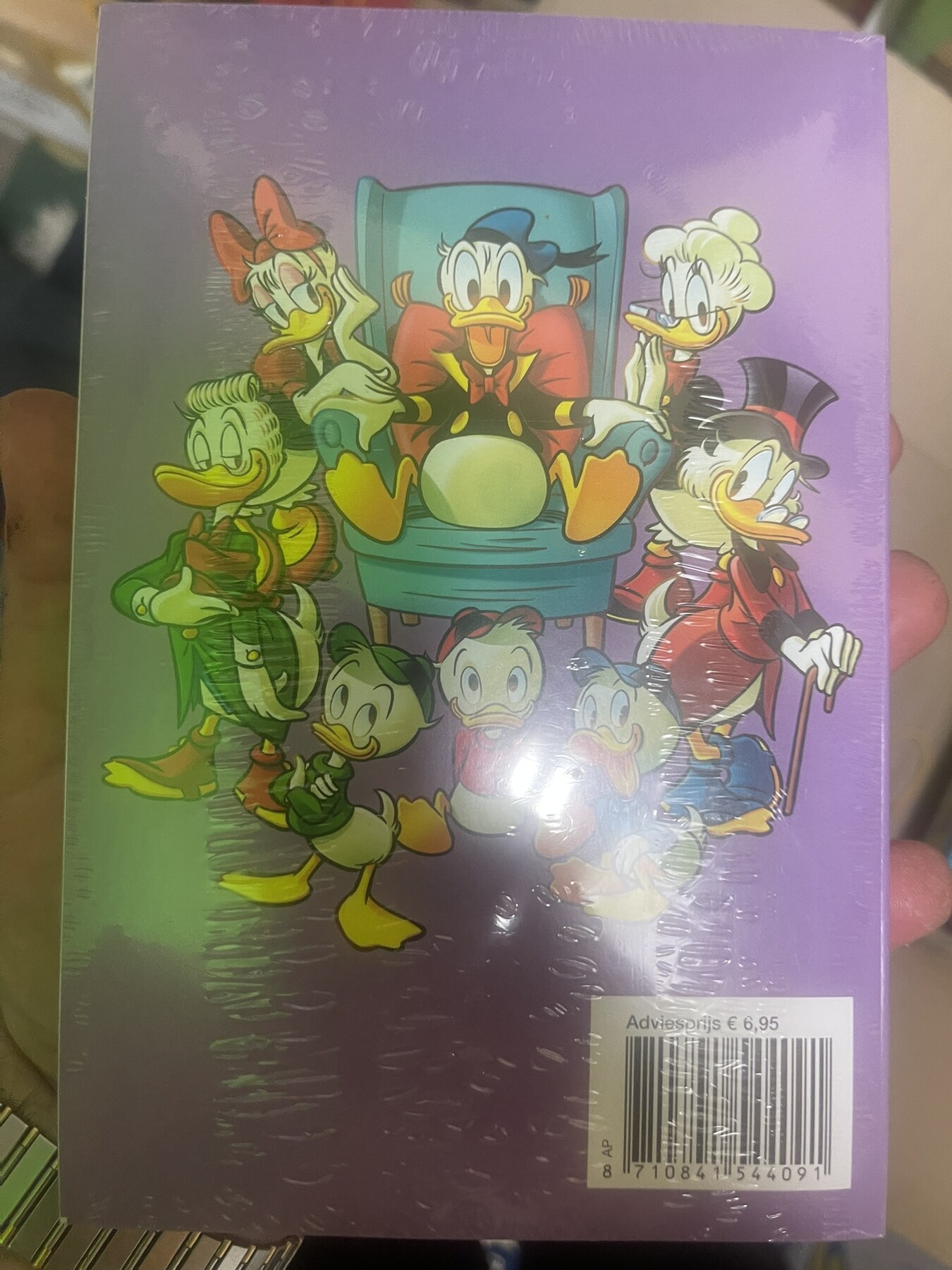 Donald Duck pocket 376 – De spreeksteen - achterzijde