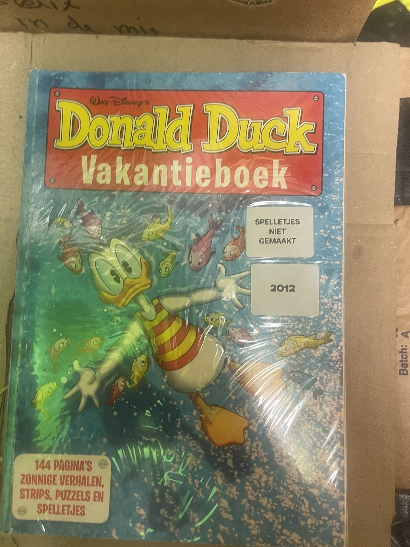 Vakantieboek 2012