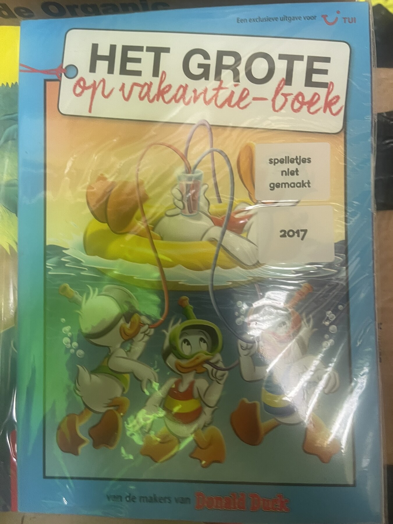Het grote op vakantie-boek
