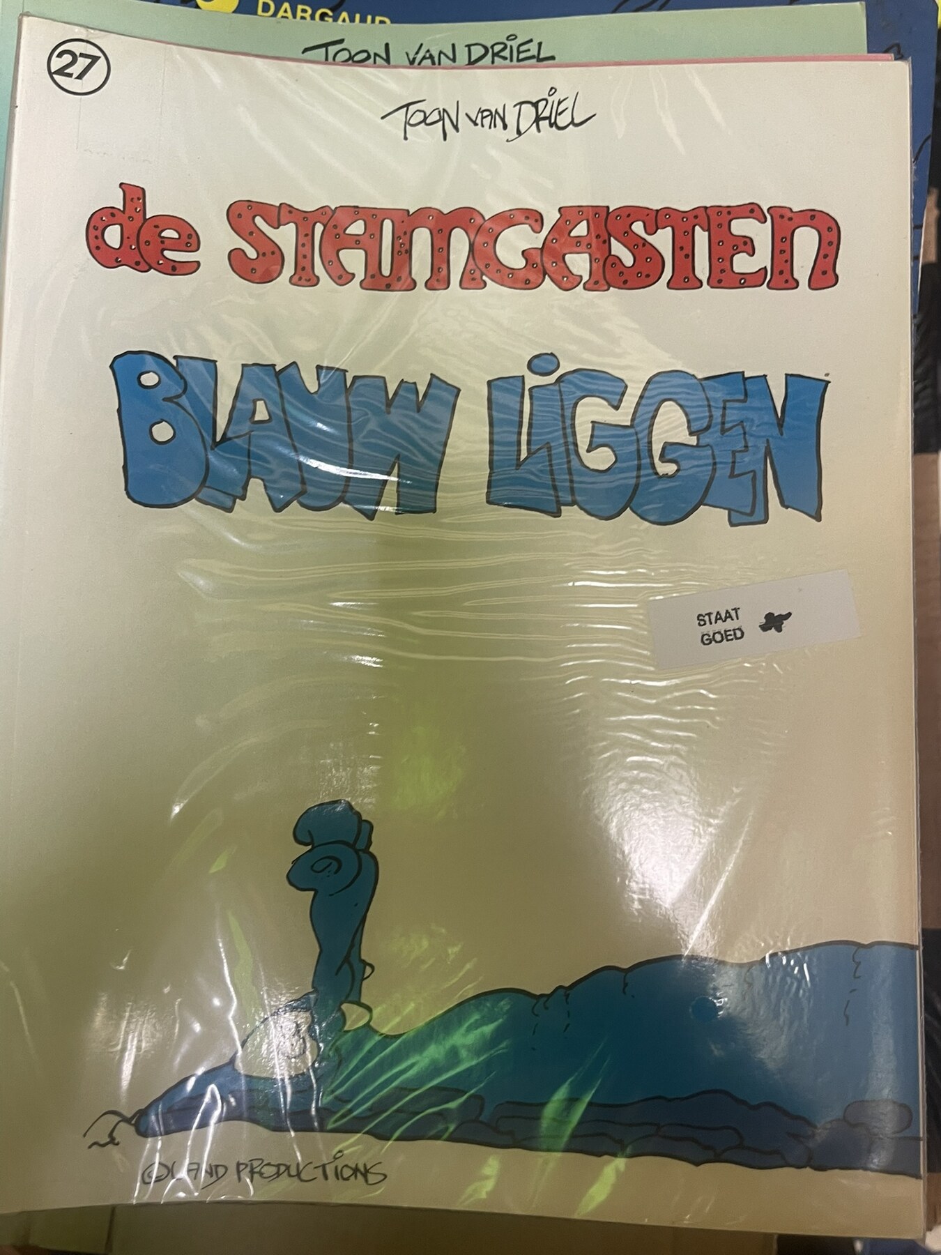 Blauw liggen