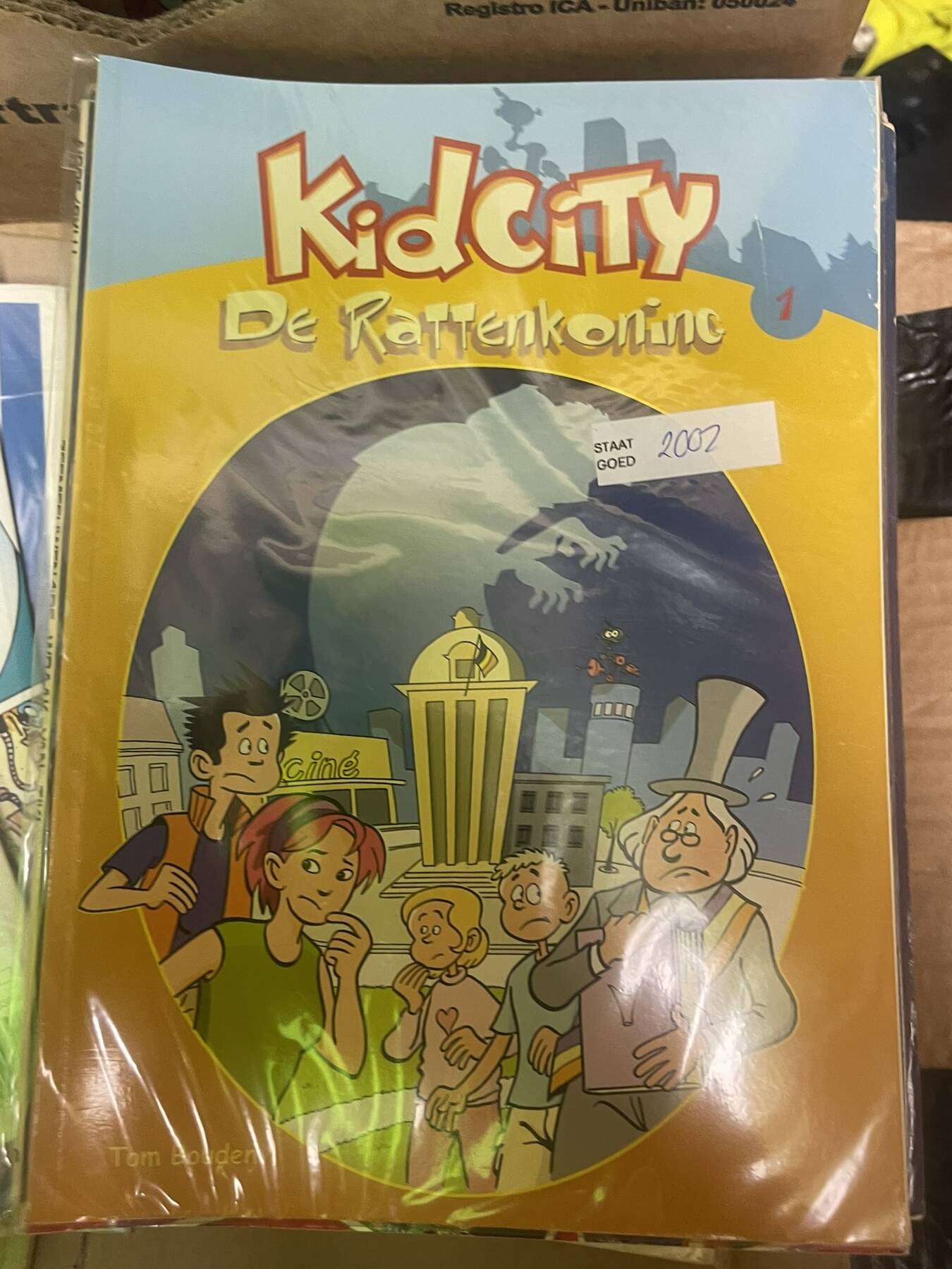 Kidcity 1 – De rattenkoning - voorzijde