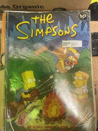 The Simpsons 10 – Beschuldigde, sta op! + Klein groot warenhuis - voorzijde