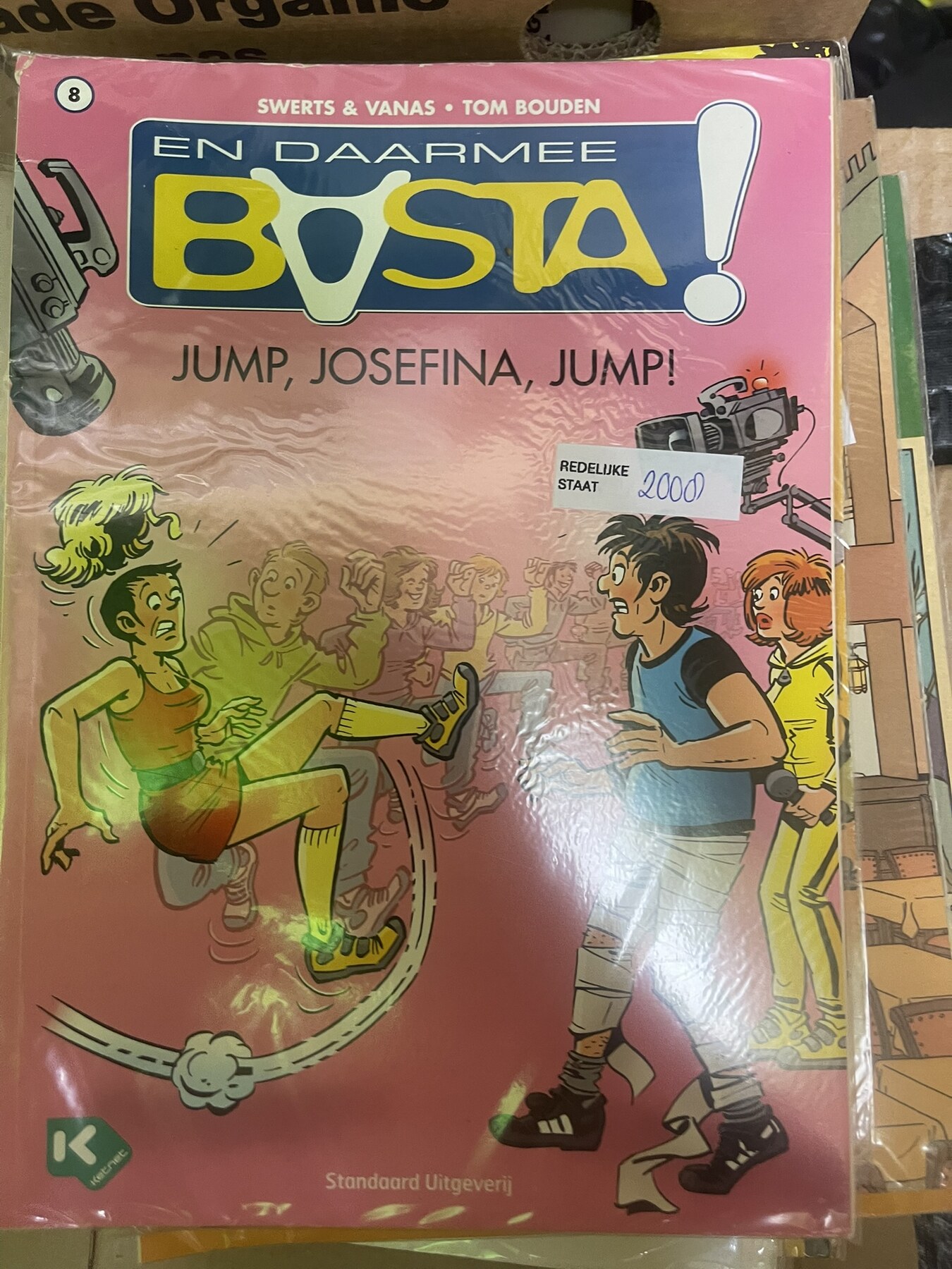 En daarmee basta! 8 – Jump, Josefina, jump! - voorzijde