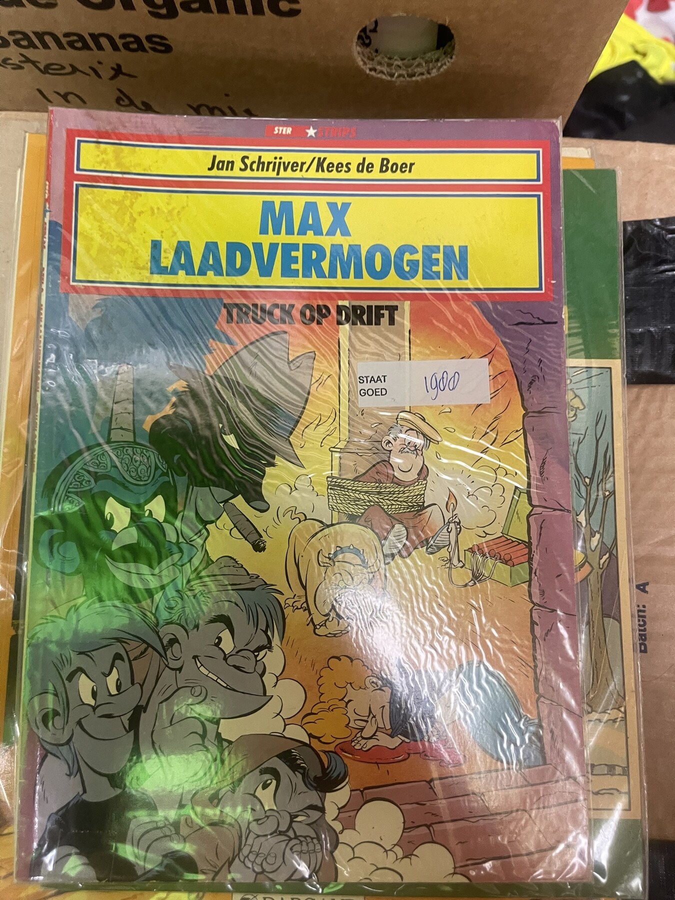 Max Laadvermogen – Truck op drift - voorzijde