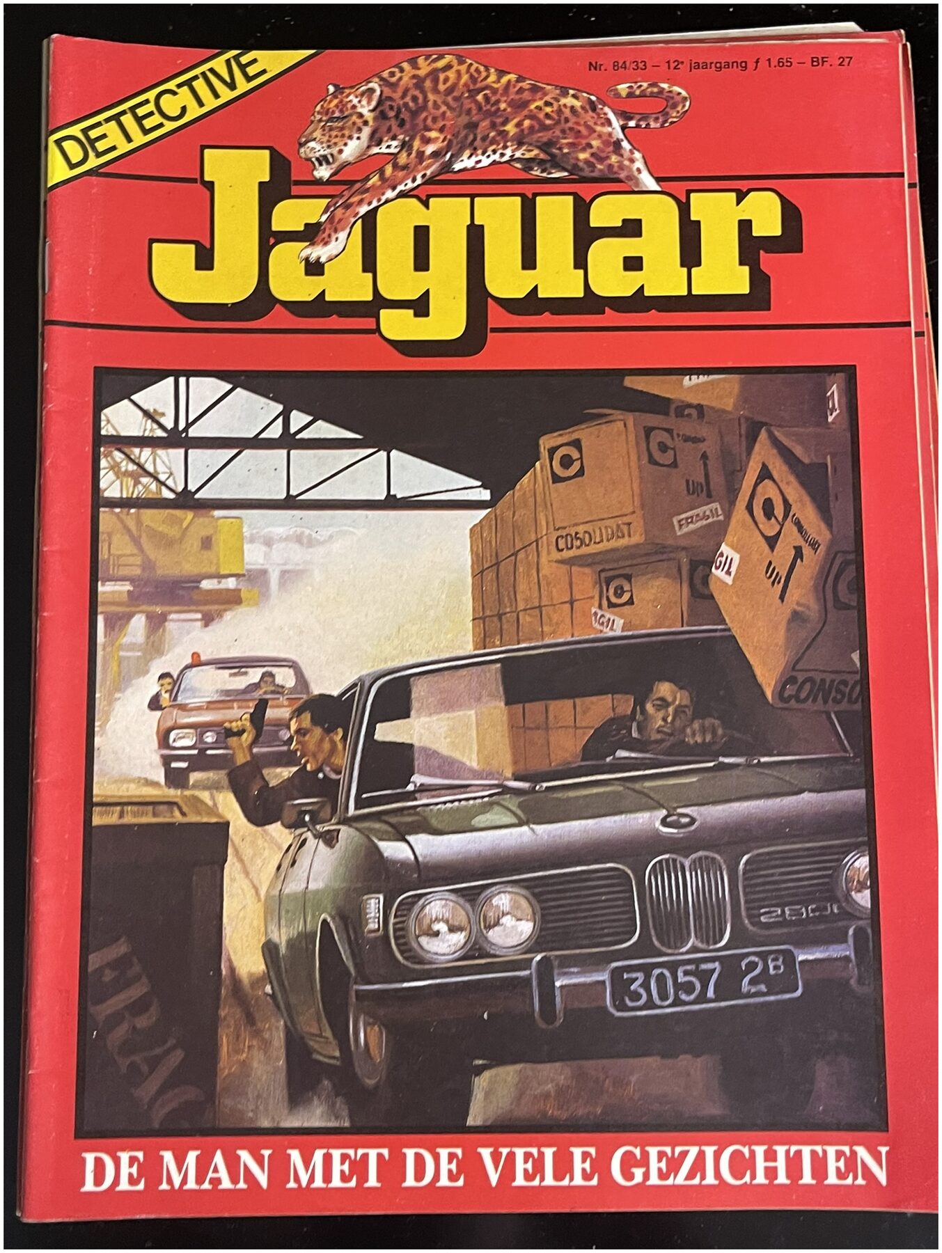 Cover van De man met de vele gezichten