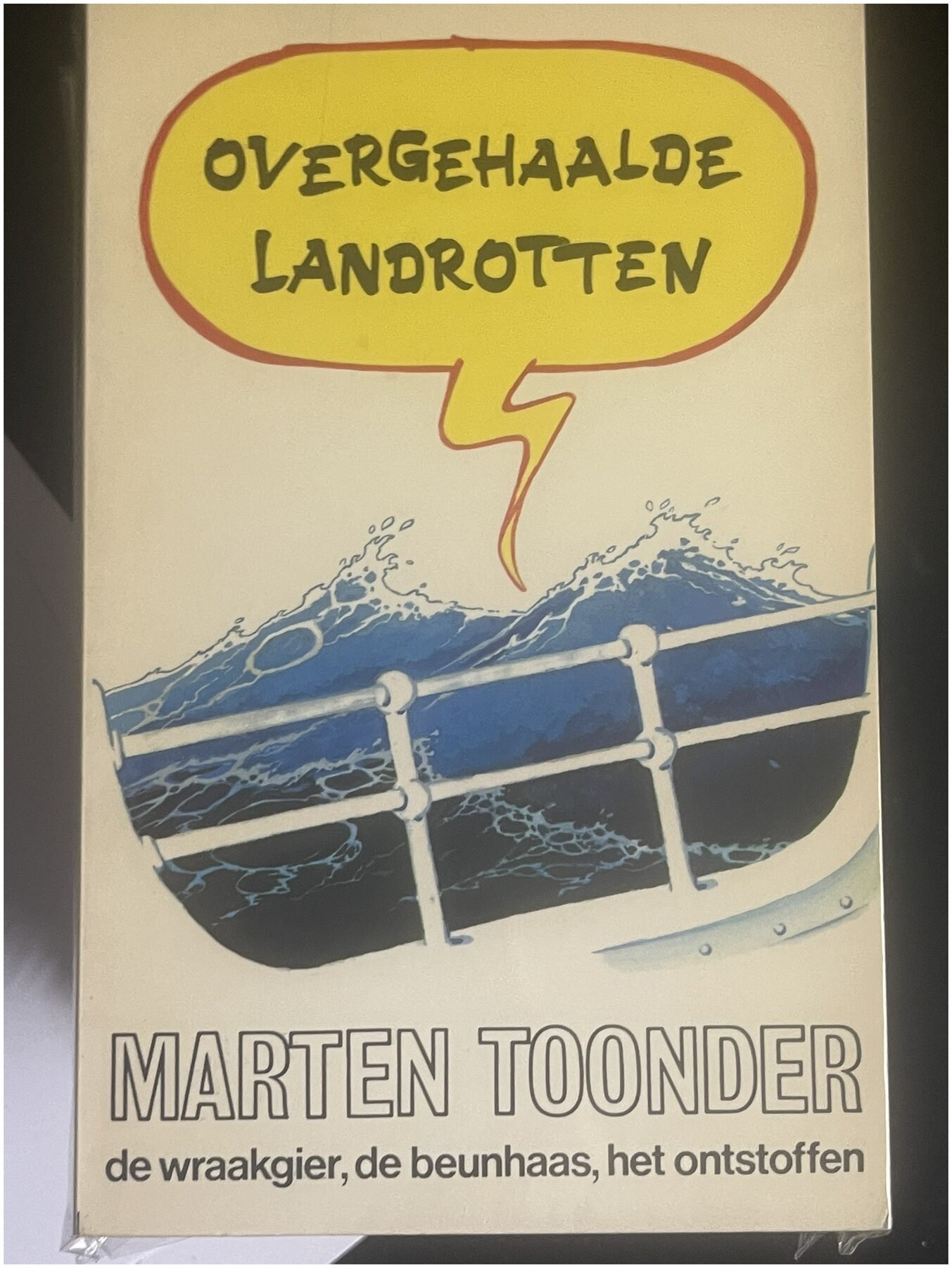 Cover van Overgehaalde landrotten