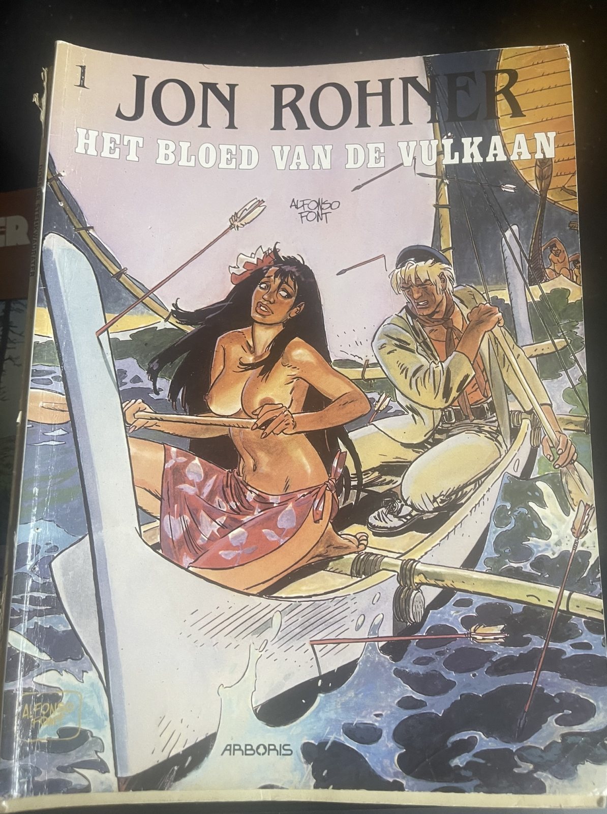 Jon Rohner 1 - Het bloed van de vulkaan