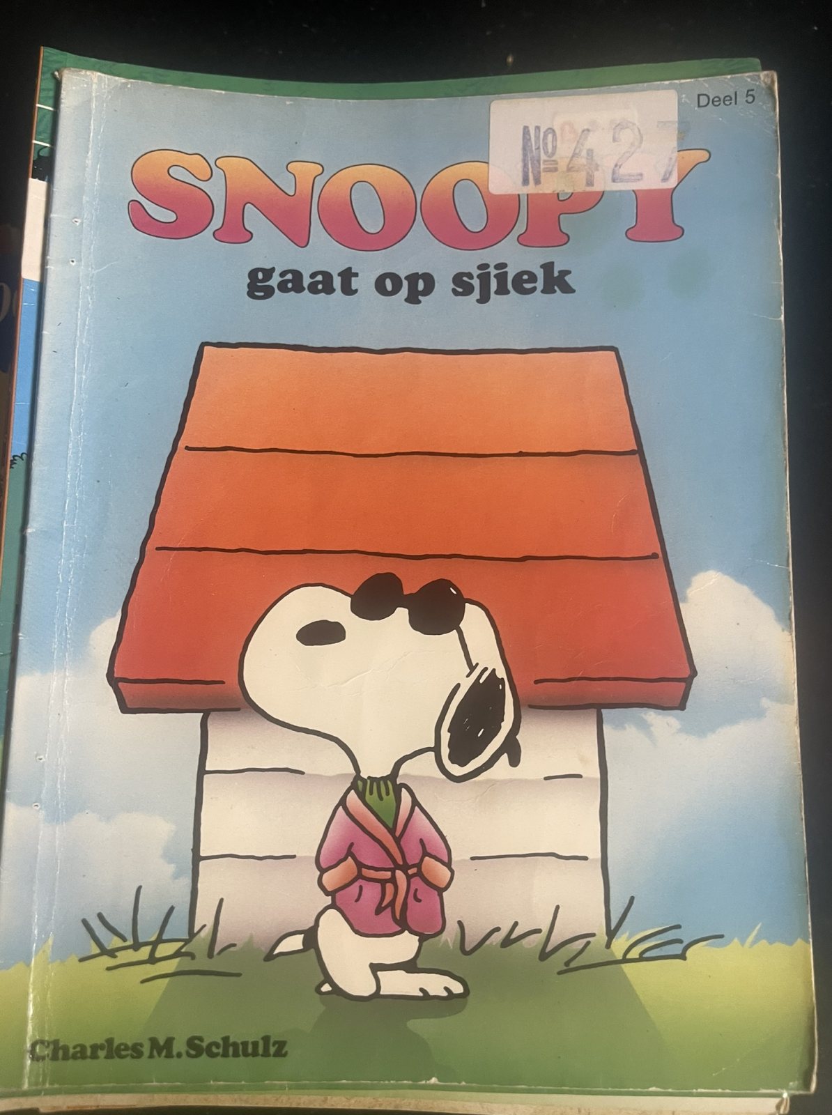 Snoopy - Gaat op sjiek