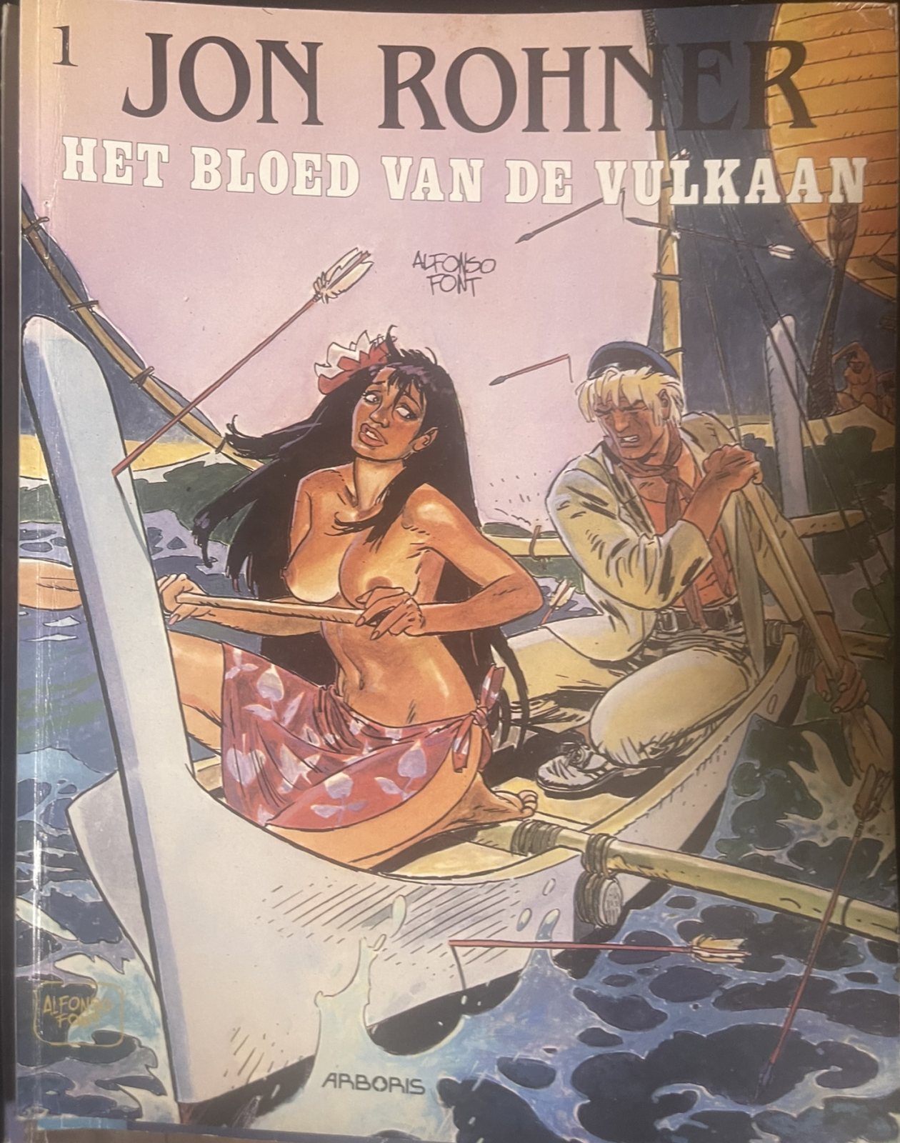 Jon Rohner 1 - Het bloed van de vulkaan