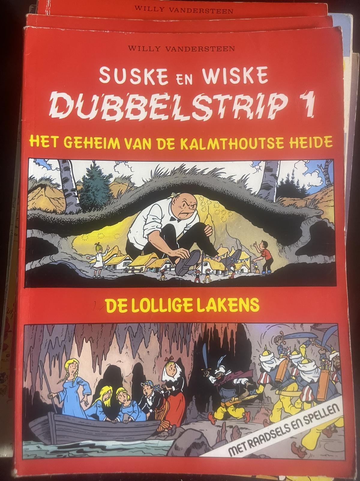 Suske en Wiske Dubbelstrip 1 – Het geheim van de Kalmthoutse Heide / De jolige jalkens