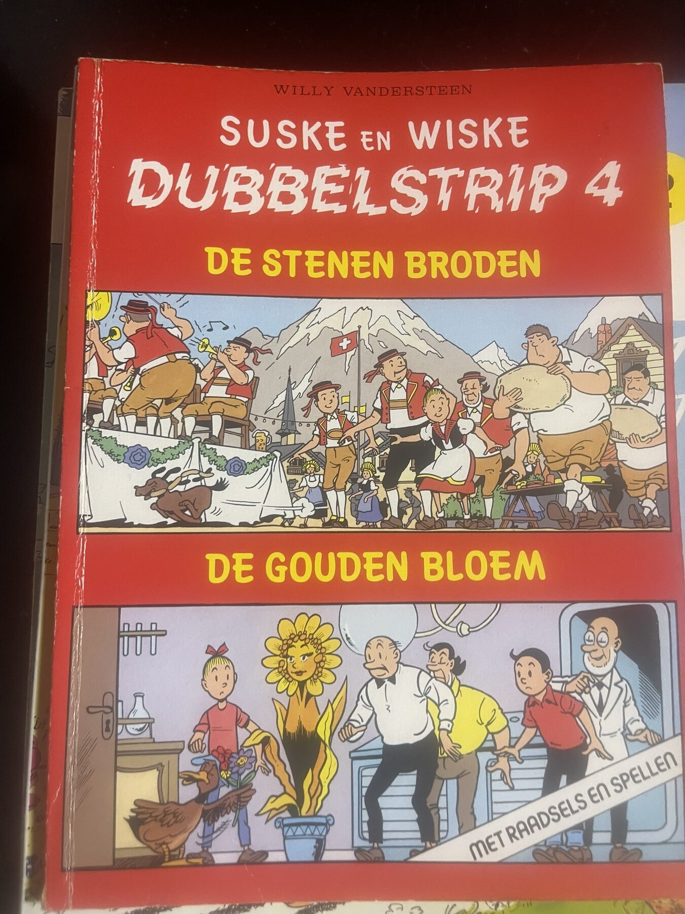 Suske en Wiske Dubbelstrip 4 – De stenen broden / De gouden bloem