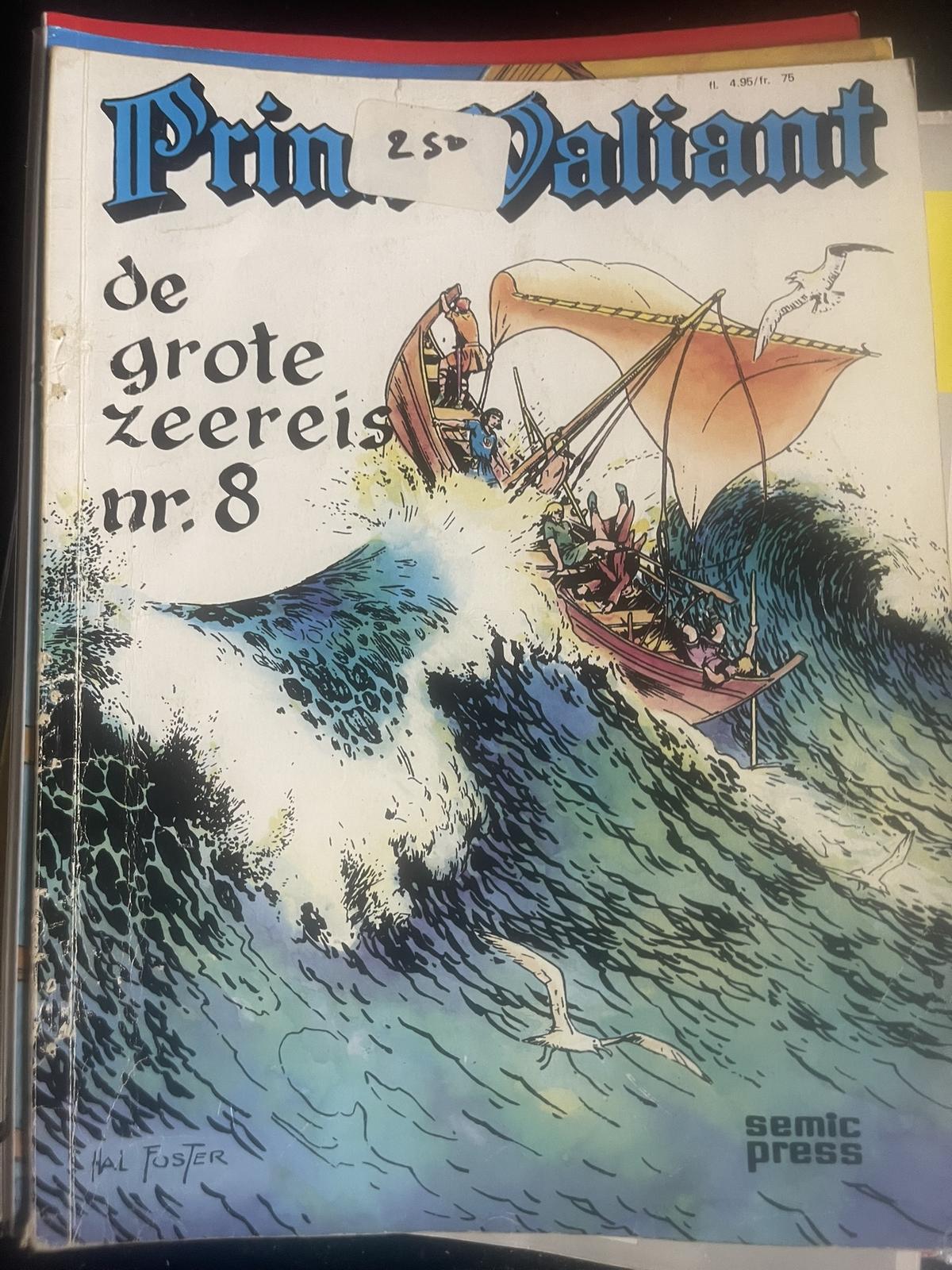 Prins Valiant 8 – De grote zeereis