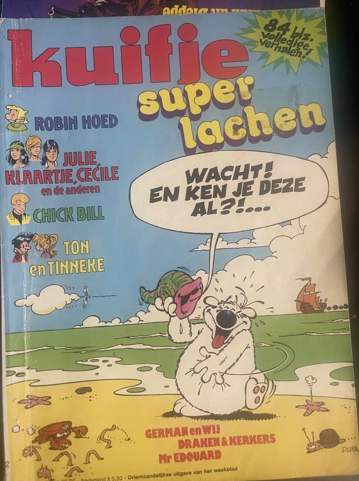 Kuifje Super Lacht