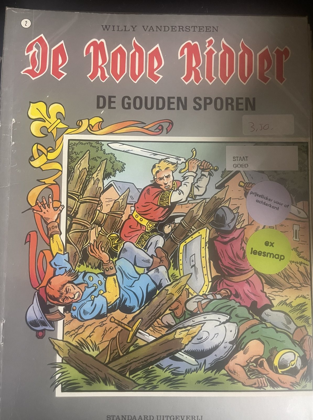 De Rode Ridder - De gouden sporen