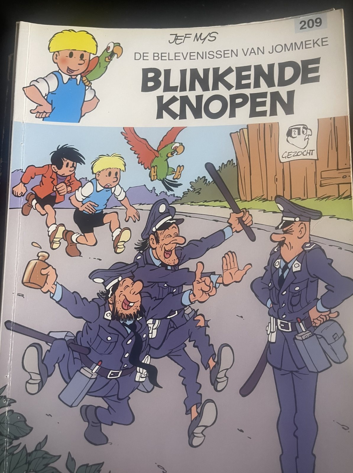 Jommeke 209 - Blinkende knopen