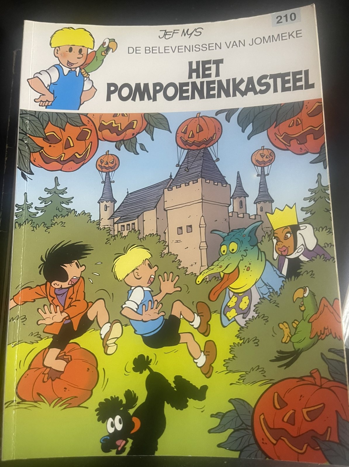 Jommeke 210 - Het pompoenenkasteel