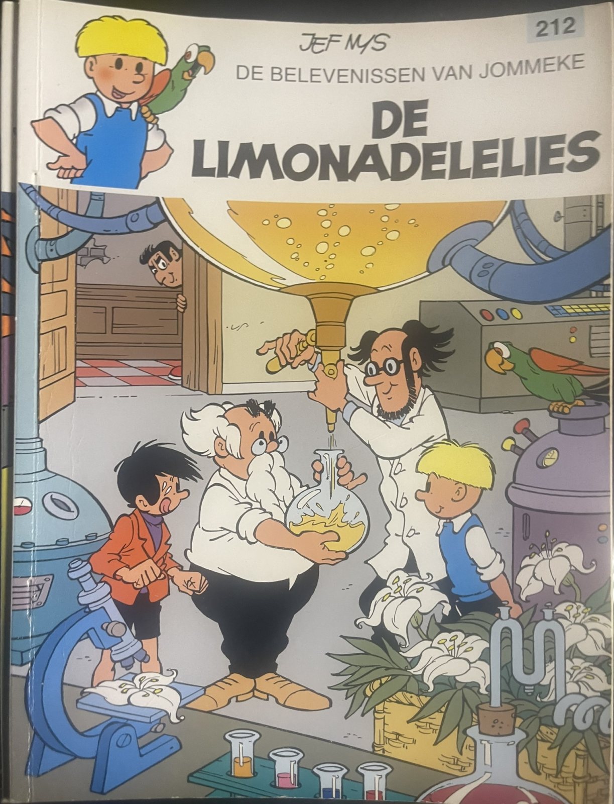 Jommeke 212 - Limonadelelies