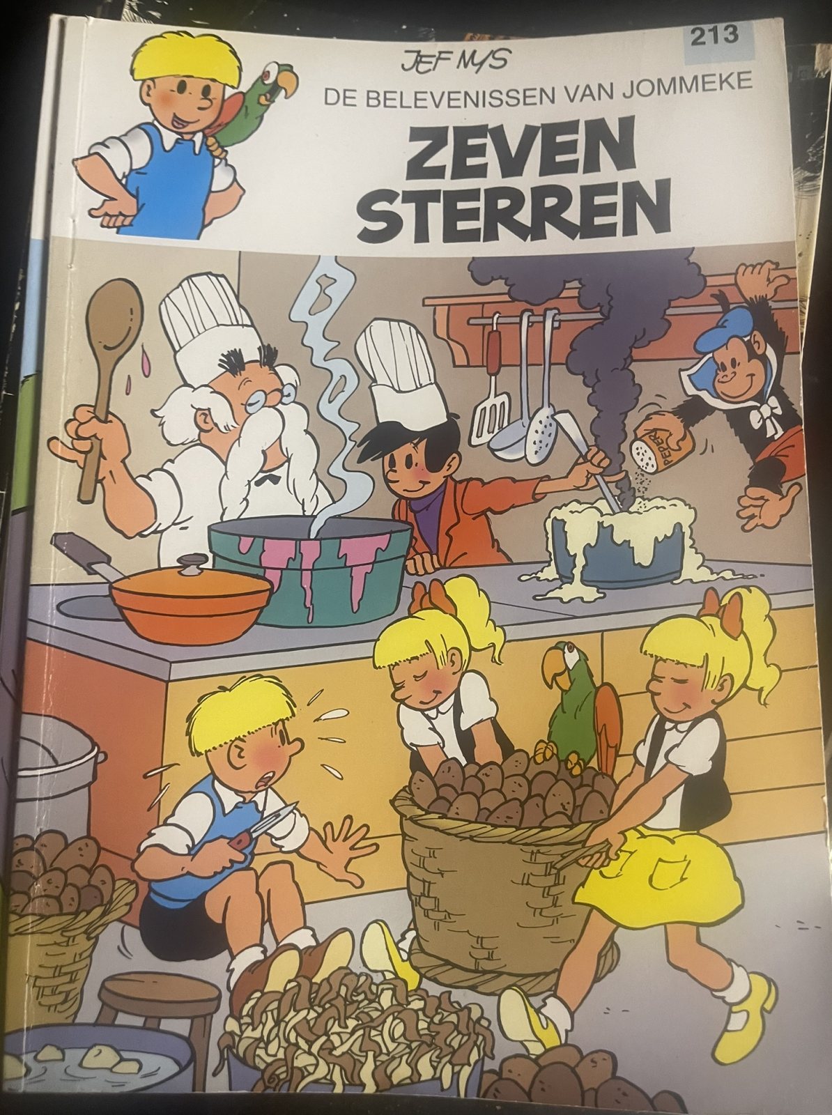 Jommeke 213 - Zeven sterren