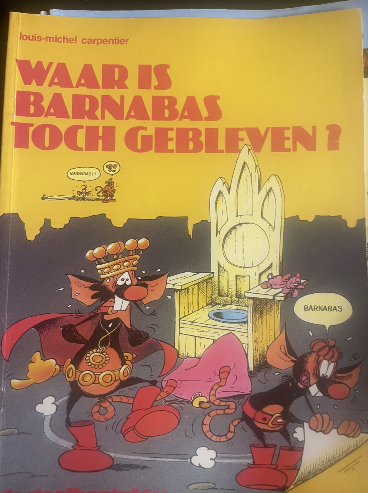 Waar is Barnabas toch gebleven?