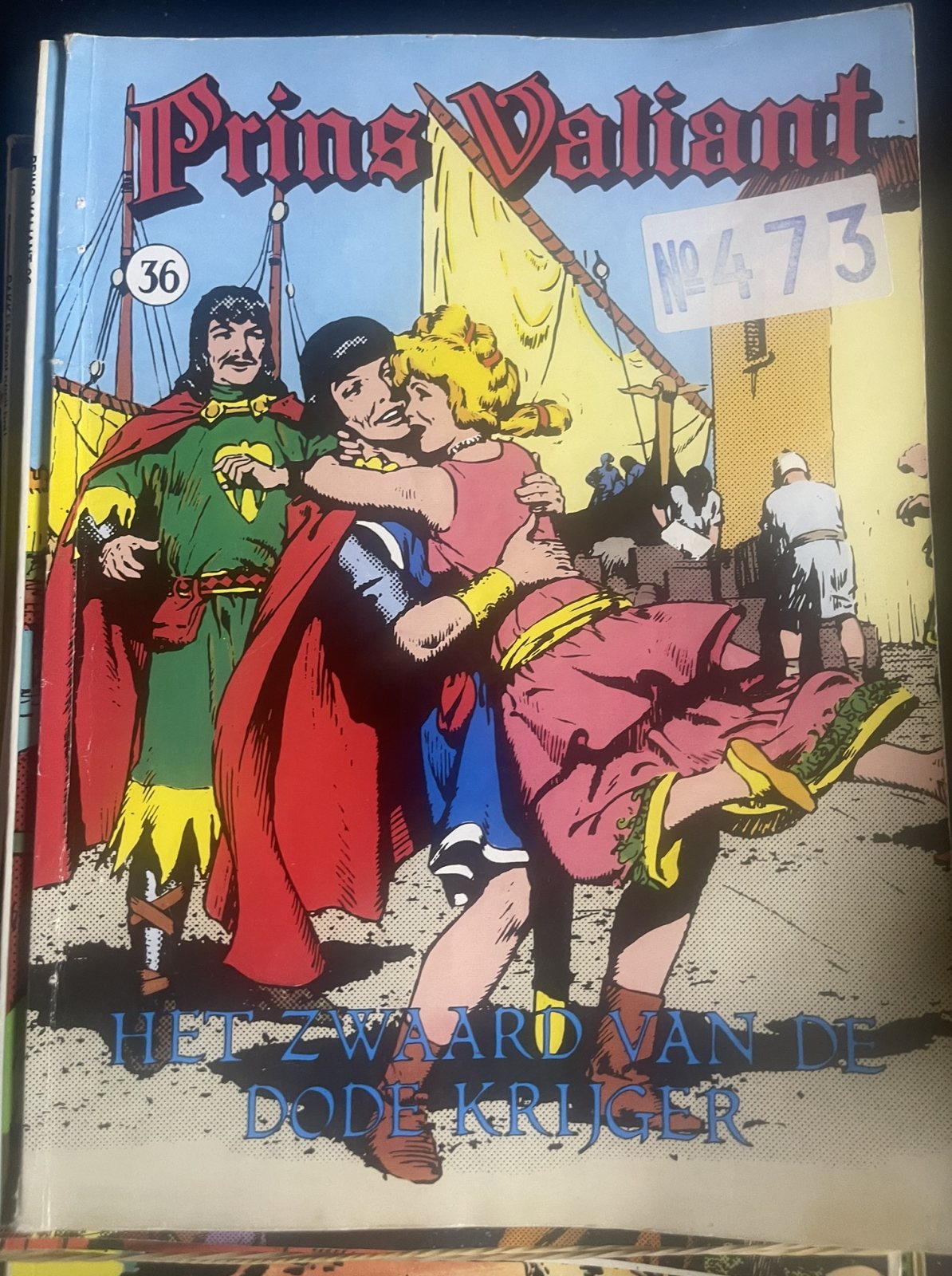 Prins Valiant 36 - Het zwaard van de rode krijger