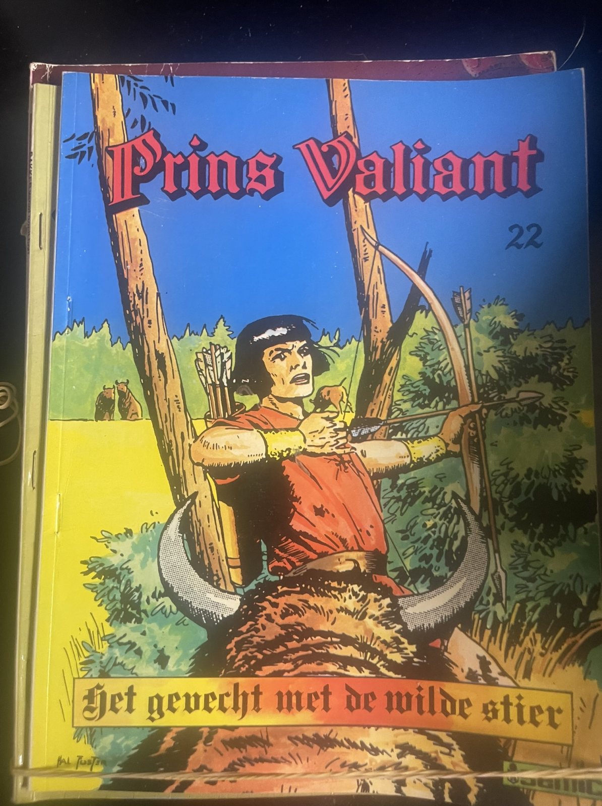 Prins Valiant 22 - Het gevecht met de wilde stier