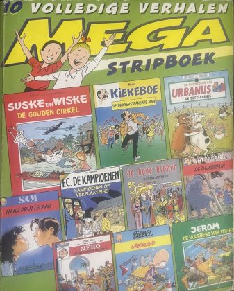 Mega Stripboek - 10 volledige verhalen