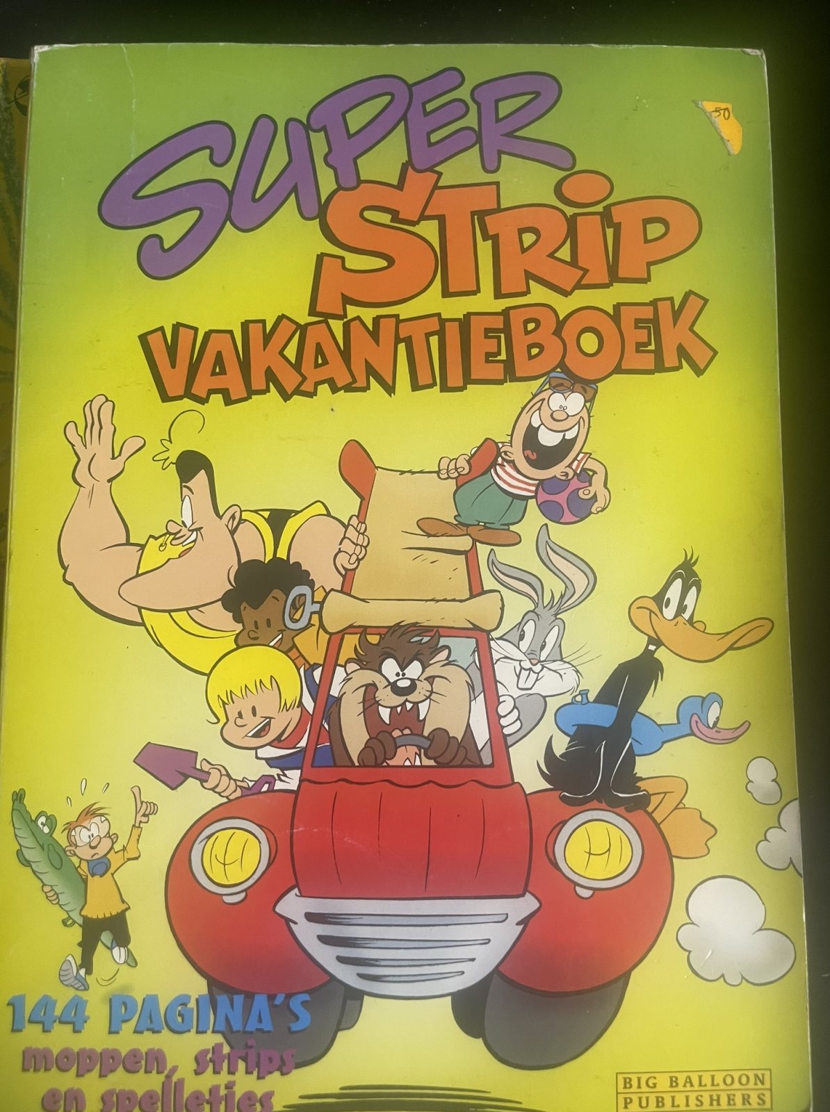Super Strip Vakantieboek