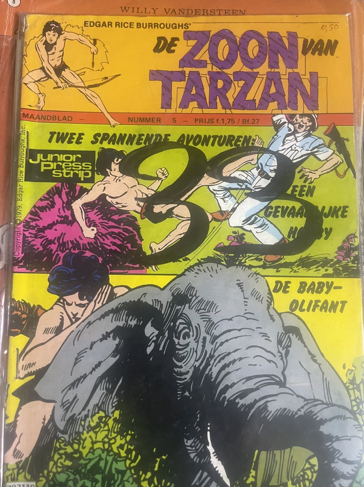 De zoon van Tarzan - Twee spannende avonturen