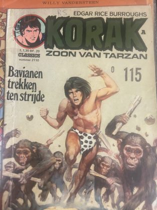 Korak zoon van Tarzan 115 - Bavianen trekken ten strijde