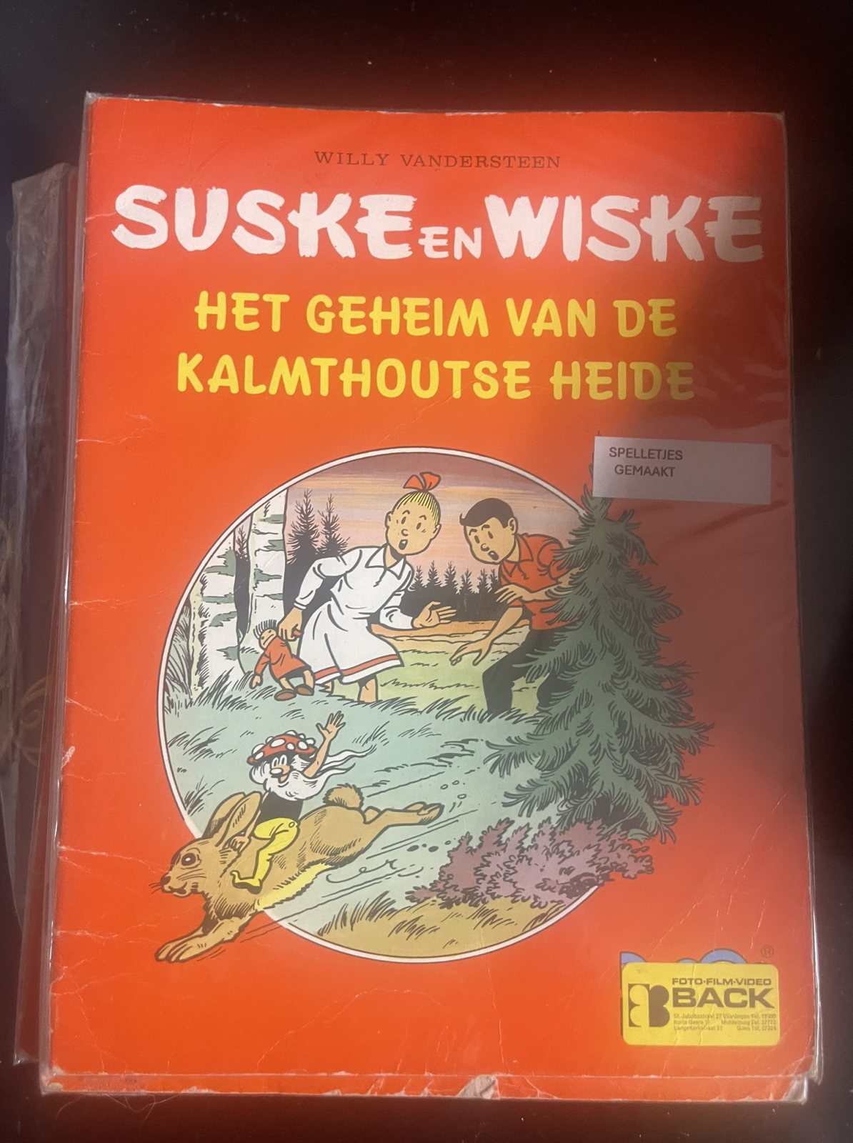 Suske en Wiske - Het geheim van de Kalmthoutse heide