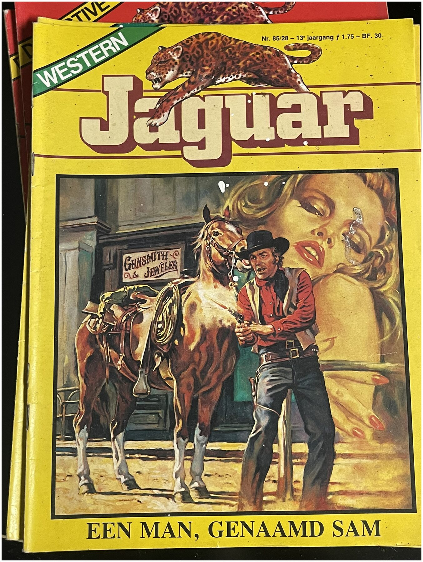 Cover van De man