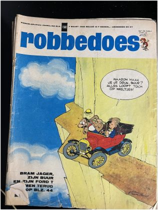 Cover van Op wieltjes
