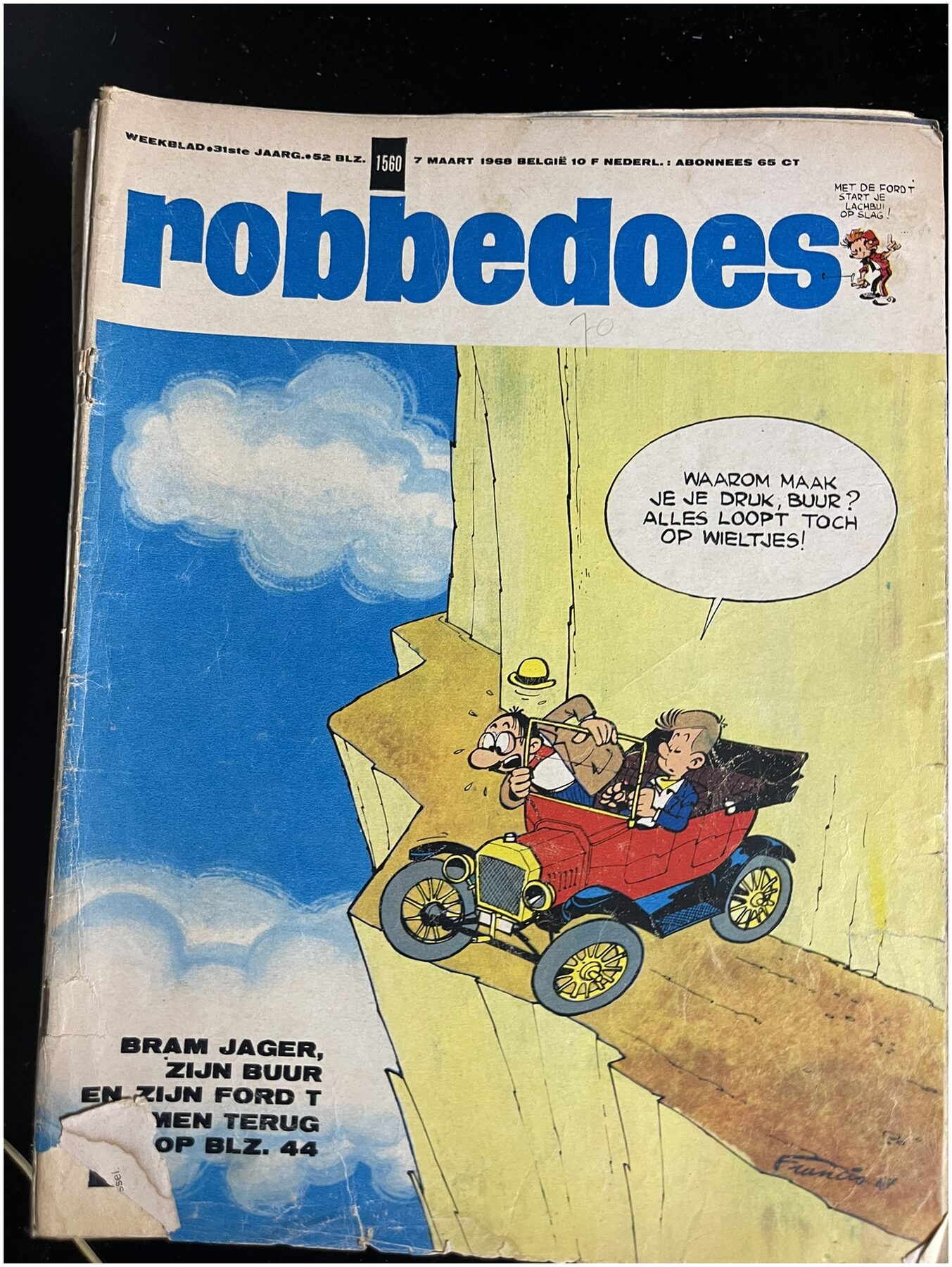 Cover van Op wieltjes