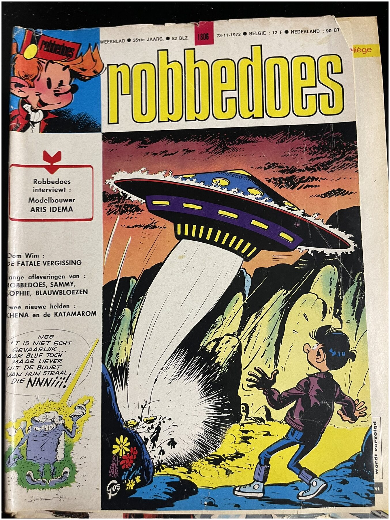 Cover van Robbedoes album +